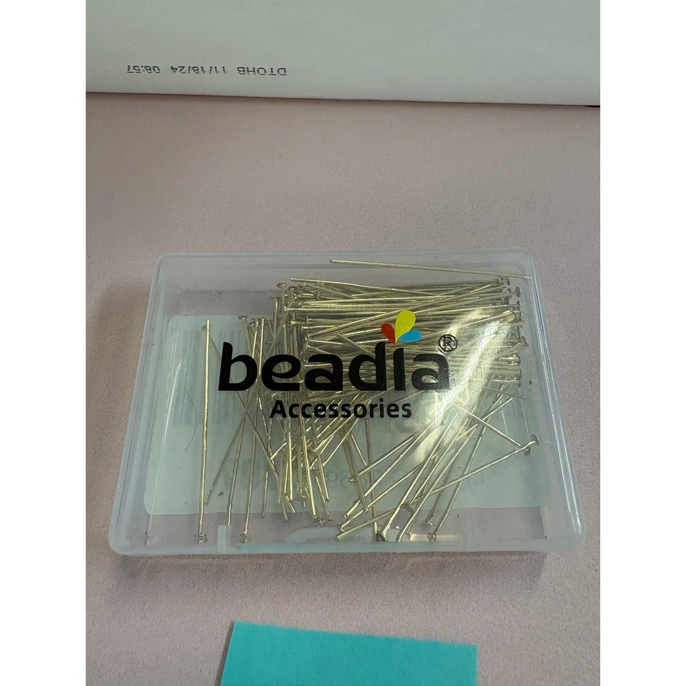 Beadia Accessories Gold Tone Head Pins for Jewelry Making & Crafts - Picture 5 of 5